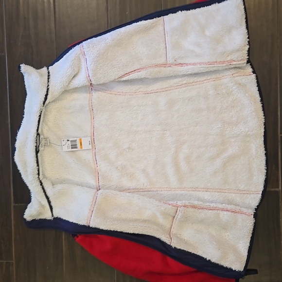 Natica Red White Blue Nauitical Anchors Jacket Sz Small NWT - Picture 4 of 8